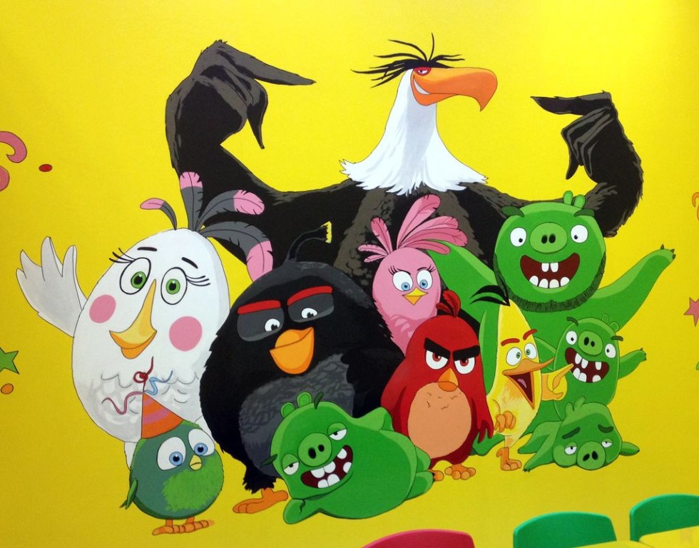 Детский День рождения с Angry Birds